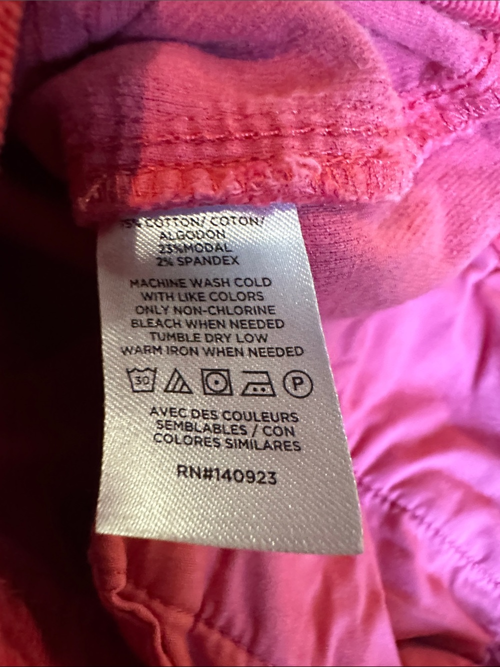LOFT Hot Pink Corduroy Wide-Leg Pants - Picture 7 of 7